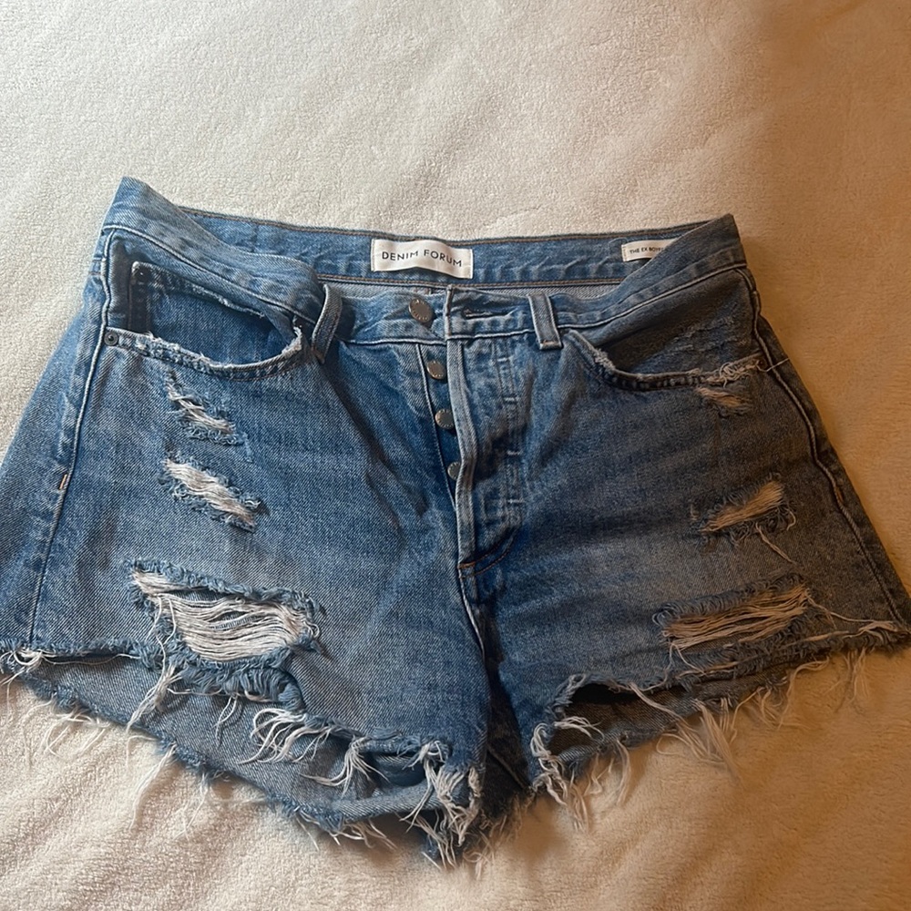 Aritzia denim forum “the ex-boyfriend short”
